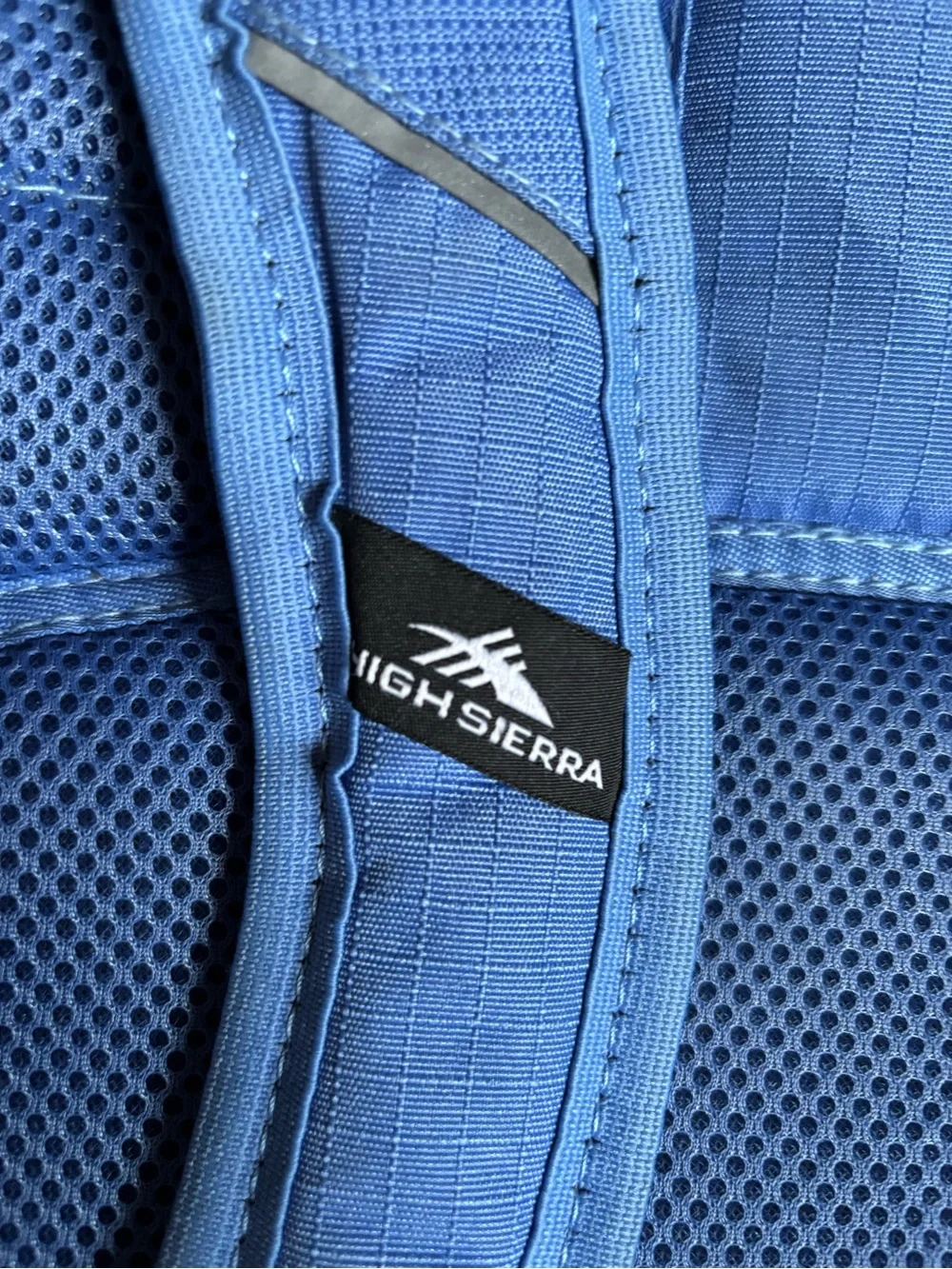 High Sierra Periwinkle Blue Backpack Many Compartments School Ready Big